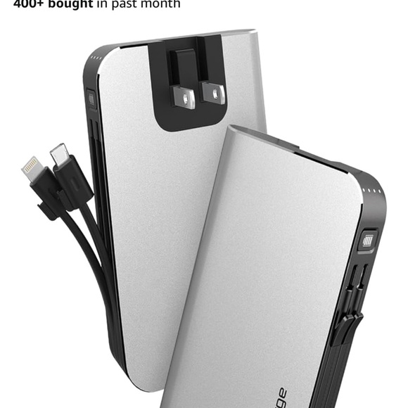 Mycharge Silver and Black Portable Charger (Fast Charging) - Picture 1 of 9